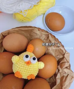 Móc khoá len Gà vàng DunDun 🐥