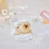 Móc khoá len Capybara Quấn Khăn Tắm 🛁