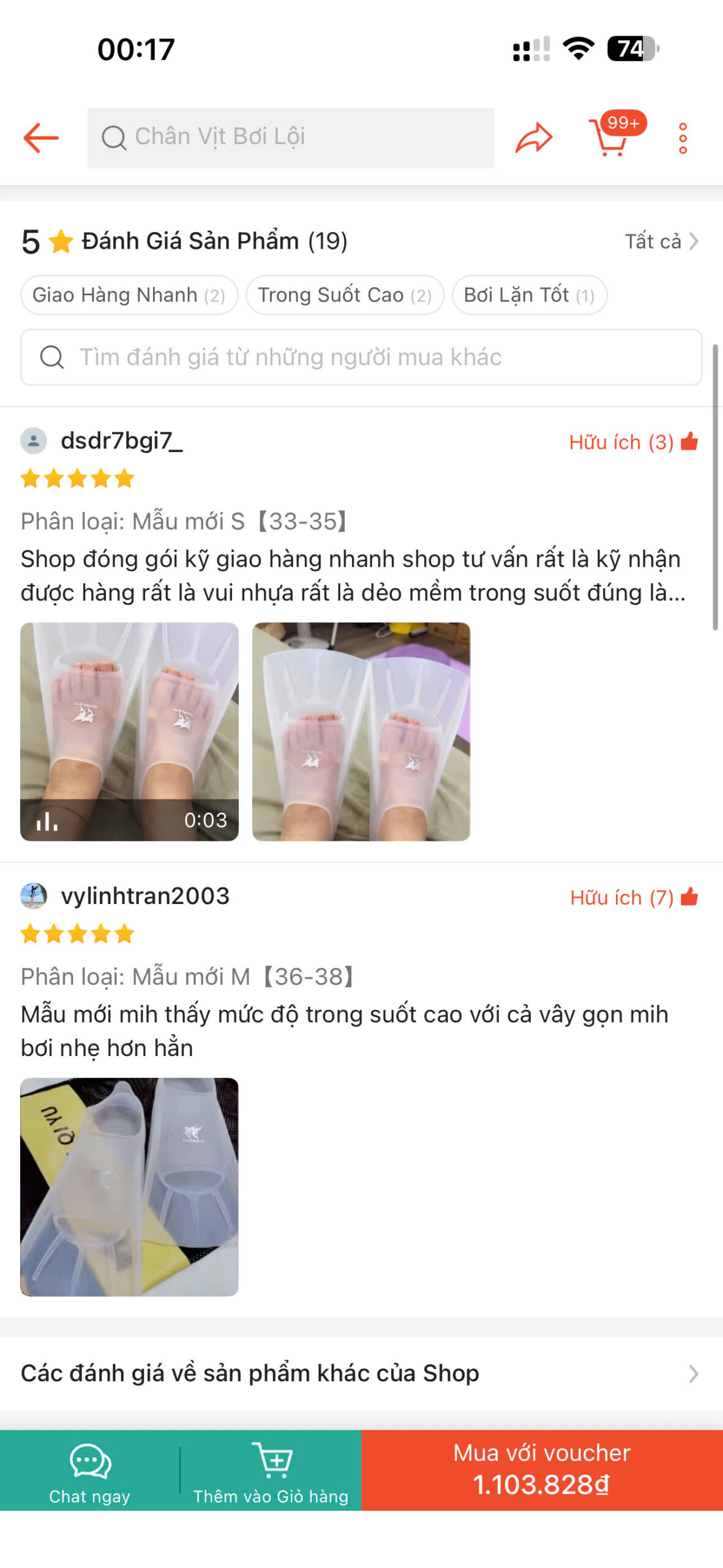 Đánh giá 5 sao Shopee